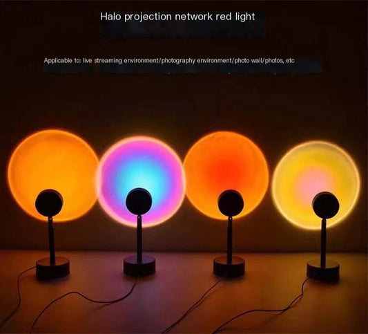 RGB Sunset Projection Lamp