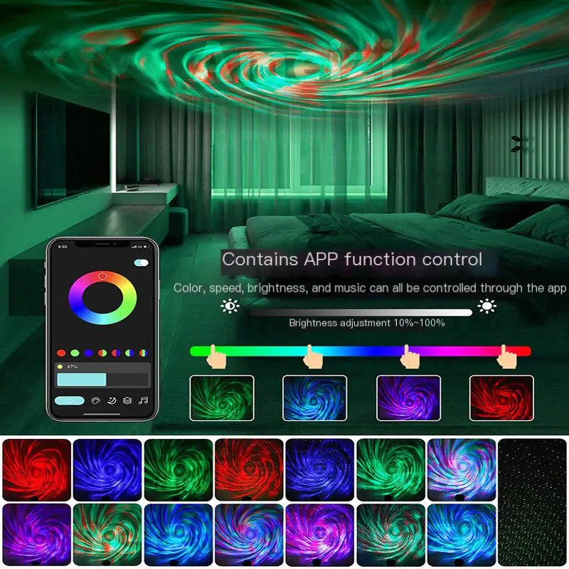 Bluetooth Starry Sky Projector