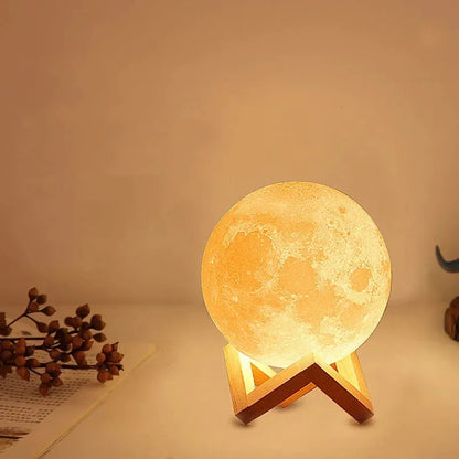 3D Moon Lamp Night Light