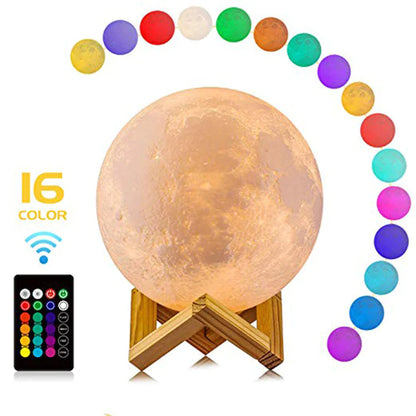 3D Moon Lamp Night Light