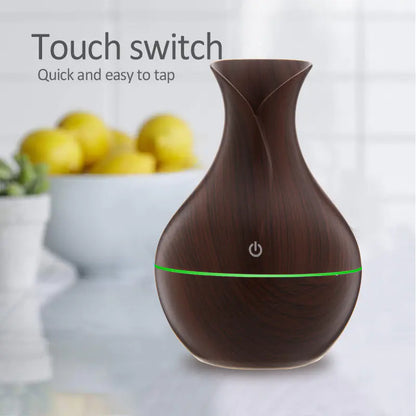 Wood Grain Humidifier Aromatherapy Air Freshener